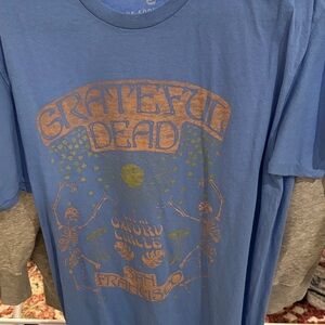 Junk Food Clothing Blue Grateful Dead Tee